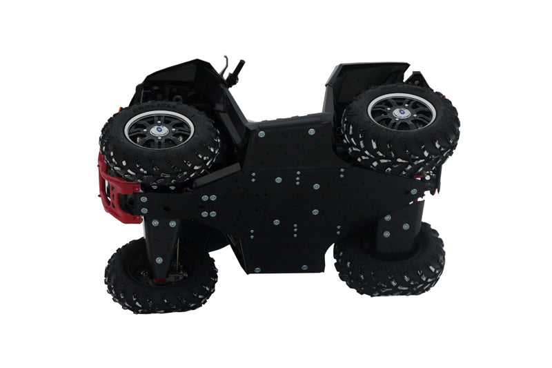Polaris Skid Plate Full Set (Plastic): Polaris Scrambler 850 / 1000: (-2014)
