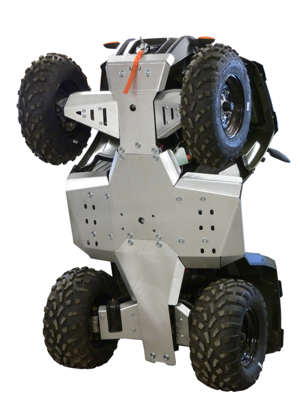 Polaris Skid Plate Full Set (Aluminum): Polaris Sportsman: 450 / 570 / Etx