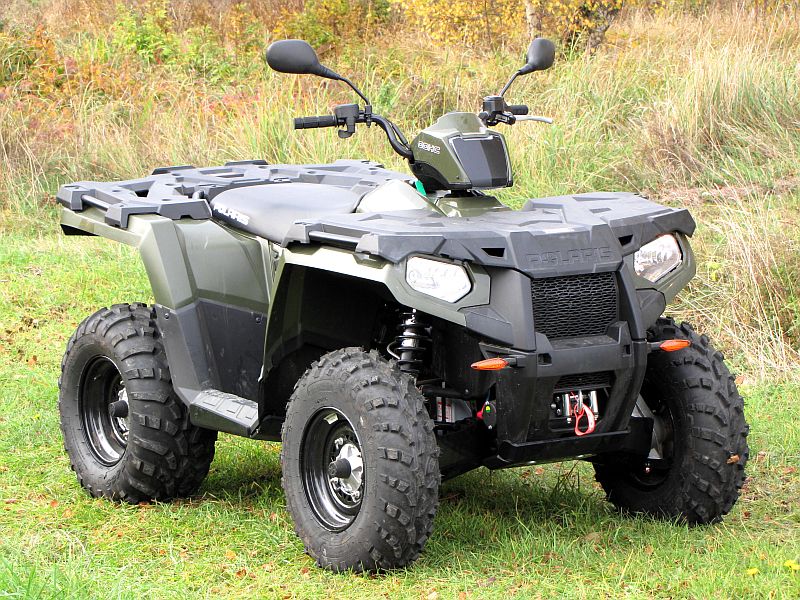 Polaris Skid plate full set (plastic): Polaris Sportsman: 450 / 570 / ETX