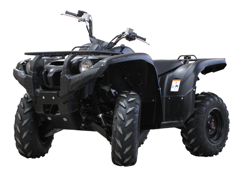 Yamaha Skid Plate Full Set (Plastic): Yamaha Grizzly 700: (2014-2015)