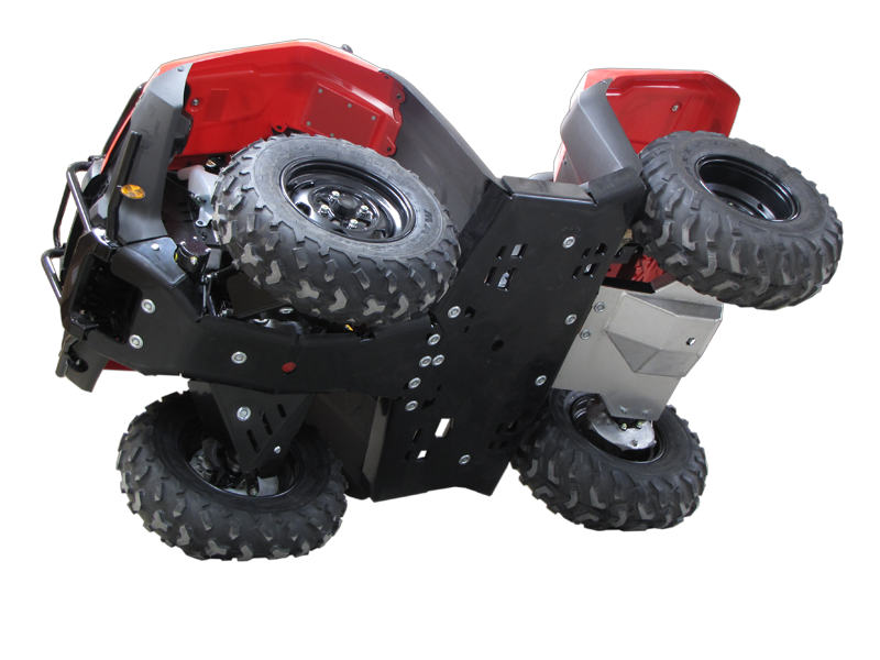 Honda Skid Plate Full Set (Plastic): Honda Trx 420 Fa / Fe / Fm: (2014+)