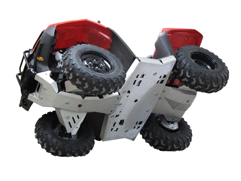 Honda Skid Plate Full Set (Aluminium): Honda Trx 500 Fe: (2014+)