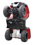 Honda Skid Plate Full Set (Plastic): Honda Trx 500 Fe: (2014+)