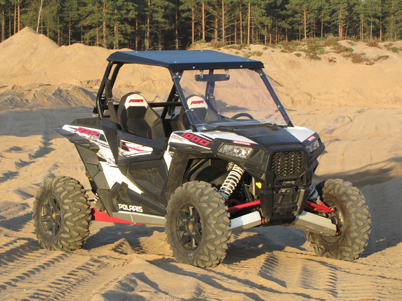 Polaris Skid Plate Full Set (Aluminium/Plastic): Polaris Rzr 1000