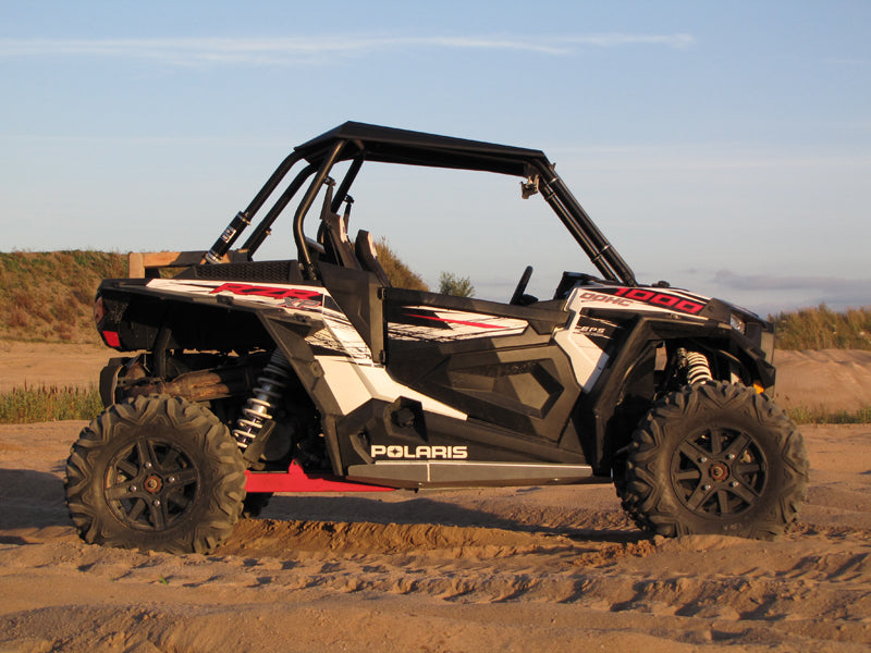 Polaris Skid Plate Full Set (Aluminium/Plastic): Polaris Rzr 1000