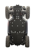 Polaris Skid Plate Full Set (Aluminium/Plastic): +Front Winch Mounting Kit: Polaris Ace 325 / 570 / 900