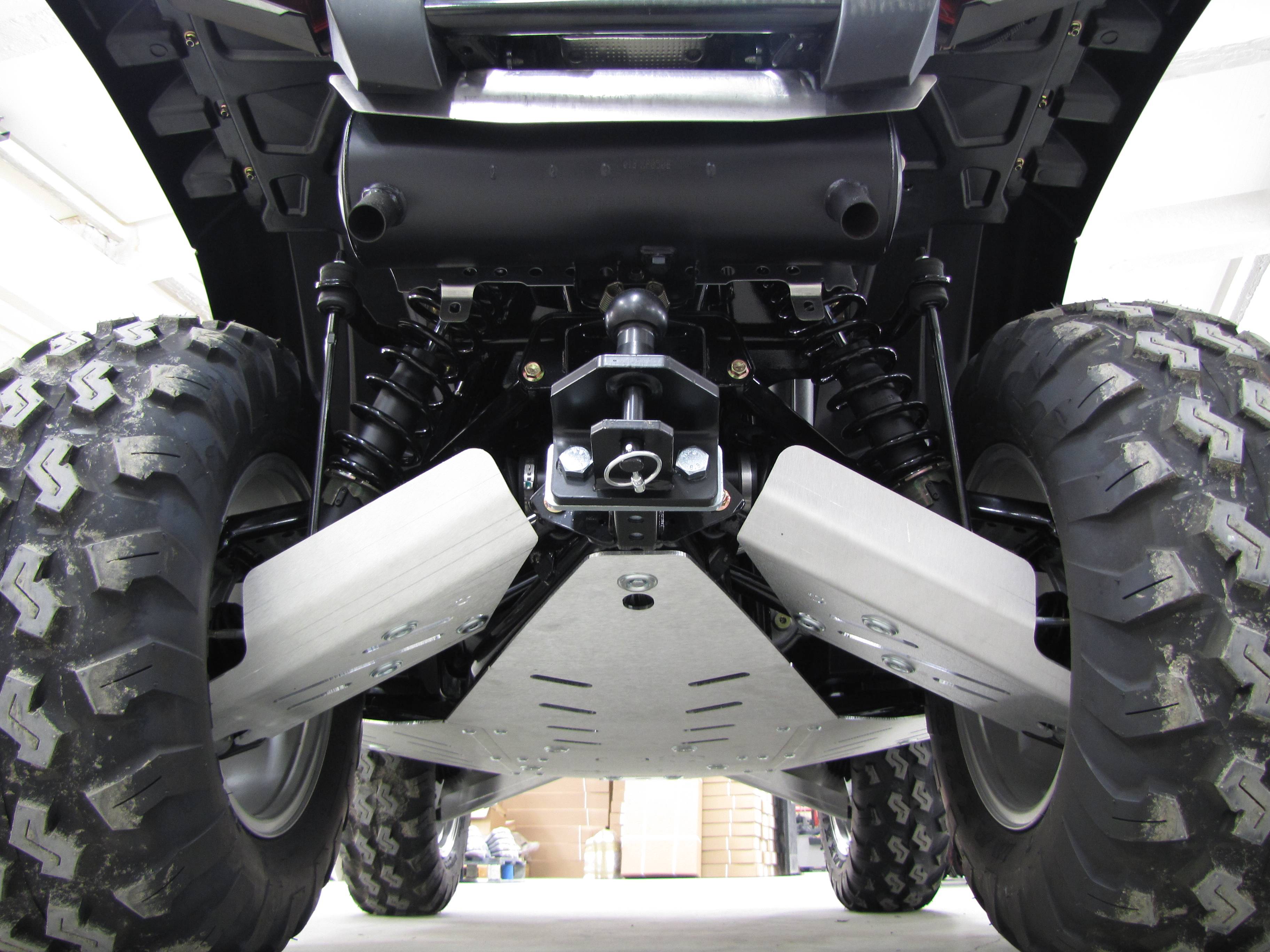 Polaris Skid Plate Full Set (Aluminium): Polaris Sportsman: 550 / Xp 550 / Xp 850 (-2014)