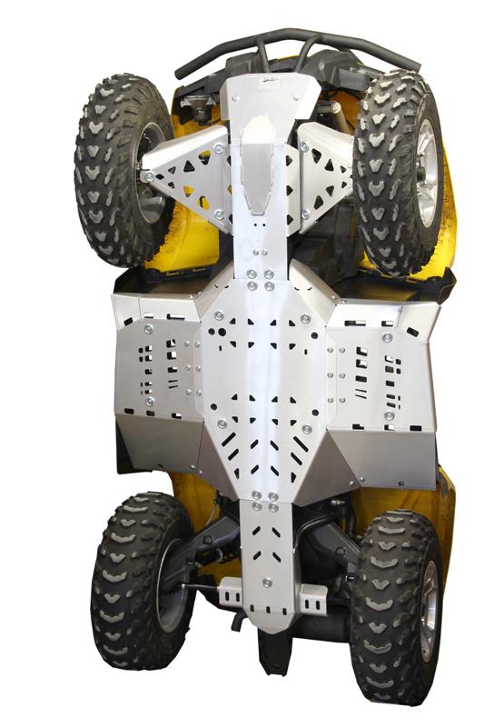 Brp Can-Am Skid Plate Full Set (Aluminium): Canam G2 Outlander Max: 450 / 500 / 570: Outlander L Max