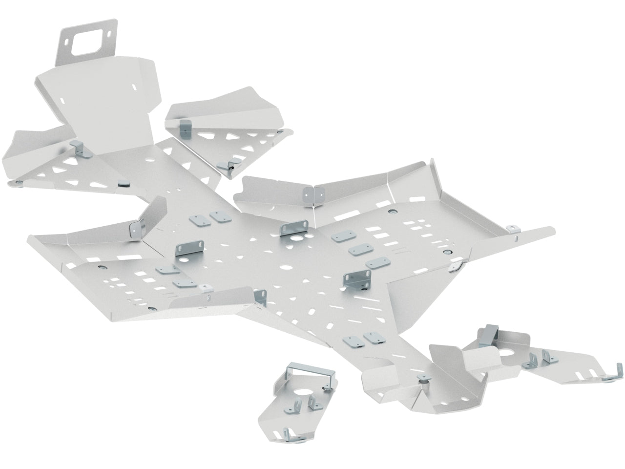 Brp Can-Am Skid Plate Full Set (Aluminium): Canam G2 Outlander Max: 450 / 500 / 570: Outlander L Max