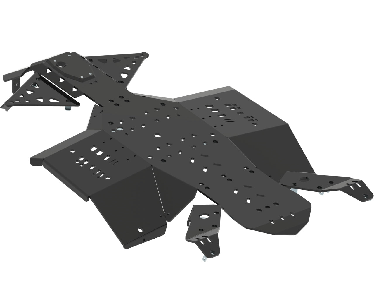 Brp Can-Am Skid Plate Full Set (Plastic): Canam G2 Outlander Max: 450 / 500 / 570: Outlander L Max