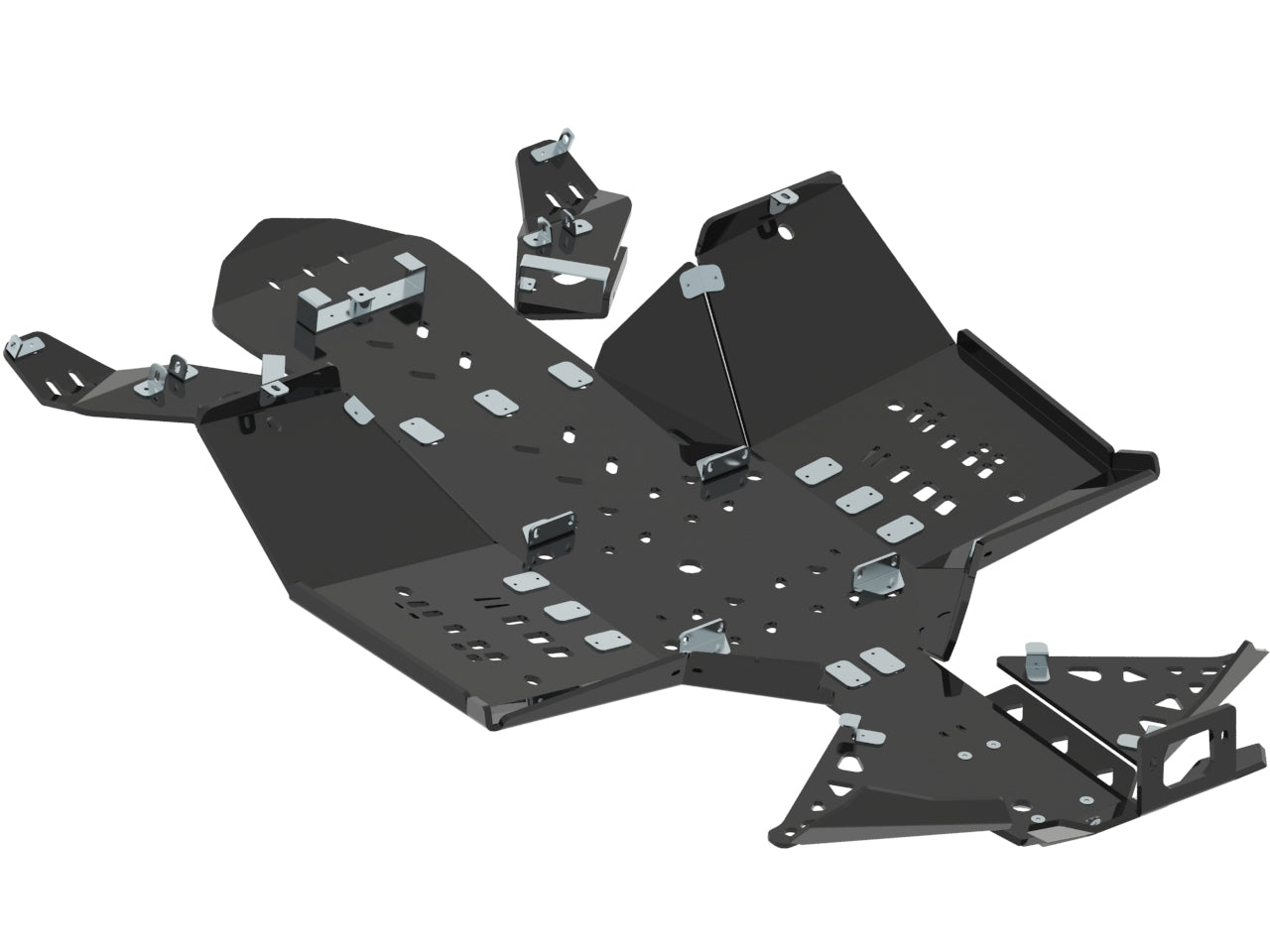 Brp Can-Am Skid Plate Full Set (Plastic): Canam G2 Outlander Max: 450 / 500 / 570: Outlander L Max