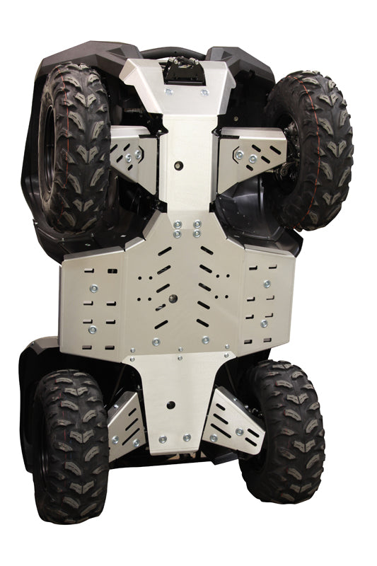 Yamaha Skid Plate Full Set (Aluminium): Yamaha Grizzly 700: (2016+)