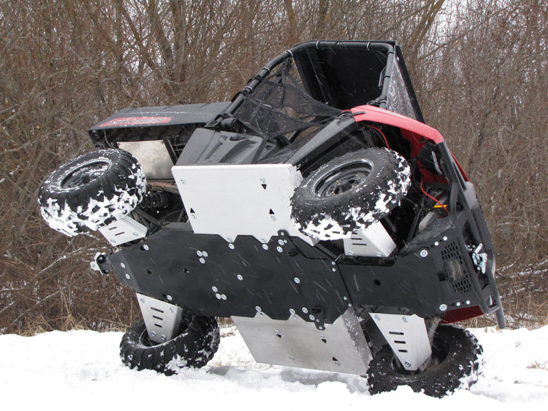 Polaris Skid Plate Full Set (Aluminium/Plastic): Polaris Ranger 570: (2015+)