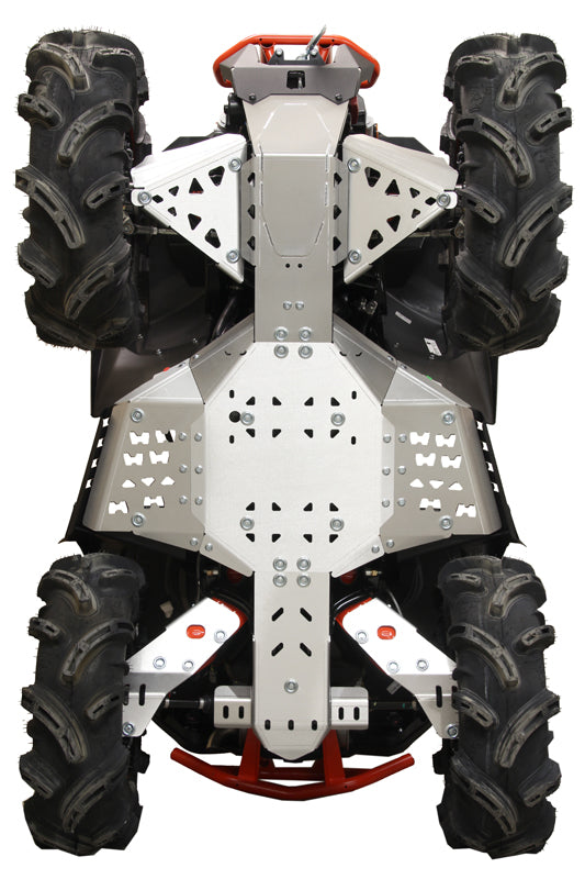 Brp Can-Am Skid Plate Full Set (Aluminum): Can-Am Renegade X Mr: (2017+)