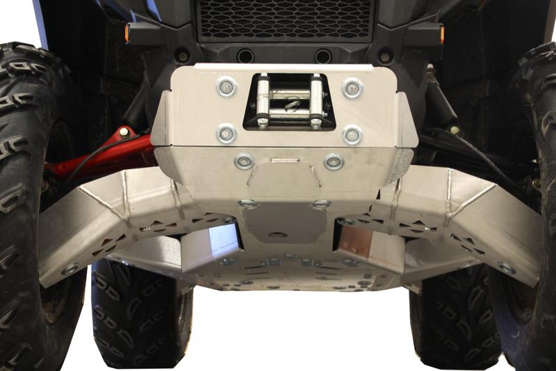 Skid plate full set (aluminium) Polaris Sportsman XP 1000 (2017+) 850 (2018+)