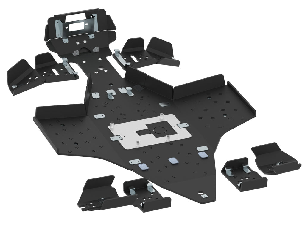 Polaris Skid Plate Full Set (Plastic): Polaris Sportsman: Xp 1000 (2017+)