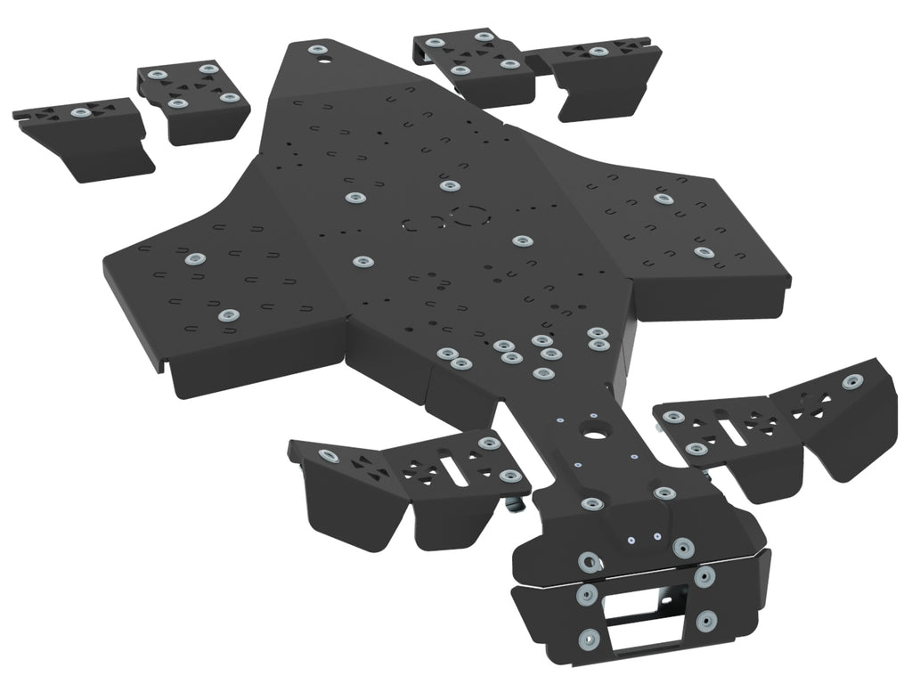 Polaris Skid Plate Full Set (Plastic): Polaris Sportsman: Xp 1000 (2017+)