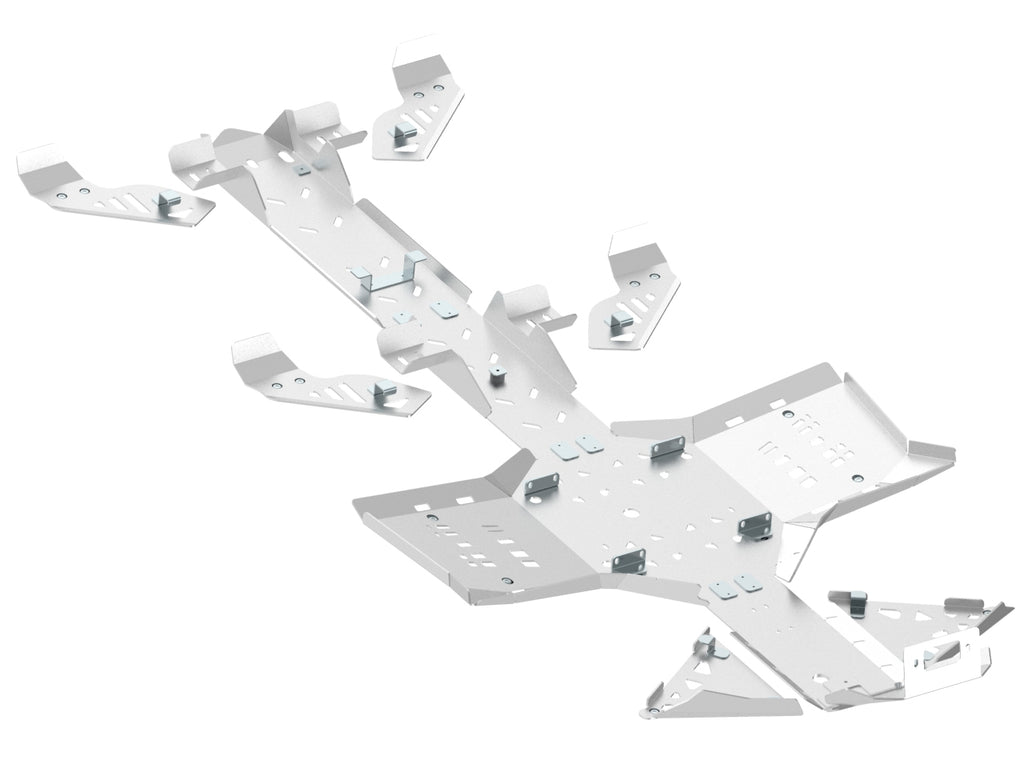 Brp Can-Am Skid Plate Full Set (Aluminium): Canam G2 Outlander 6X6: (2013-2016)