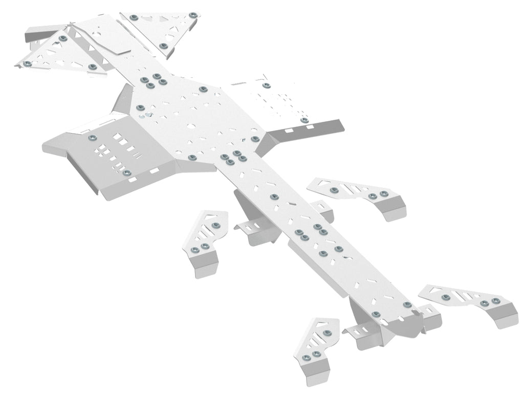 Brp Can-Am Skid Plate Full Set (Aluminium): Canam G2 Outlander 6X6: (2013-2016)