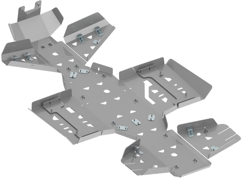Arctic Cat Skid Plate Full Set (Aluminium): Arctic Cat Alterra 550 / 700