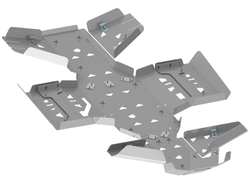 Arctic Cat Skid Plate Full Set (Aluminium): Arctic Cat Alterra 550 / 700