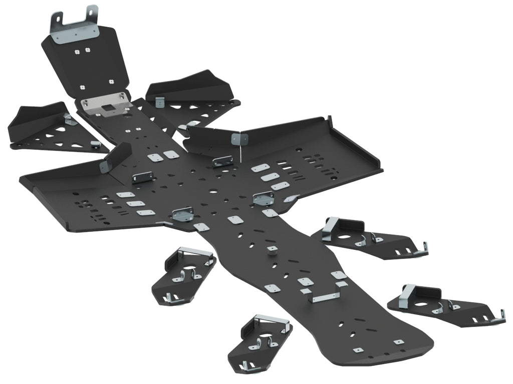 Brp Can-Am Skid Plate Full Set (Plastic): Canam G2 Outlander 6X6: (2017+)