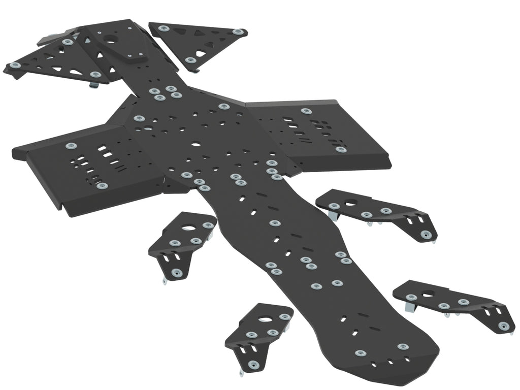 Brp Can-Am Skid Plate Full Set (Plastic): Canam G2 Outlander 6X6: (2017+)