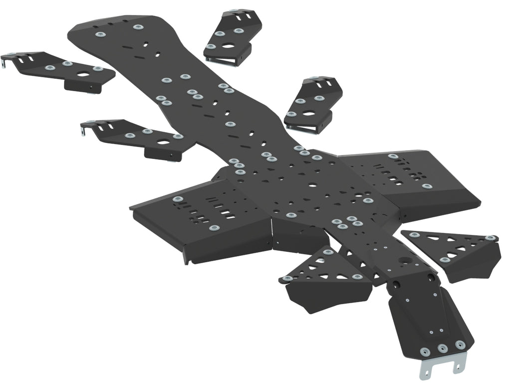 Brp Can-Am Skid Plate Full Set (Plastic): Canam G2 Outlander 6X6: (2017+)
