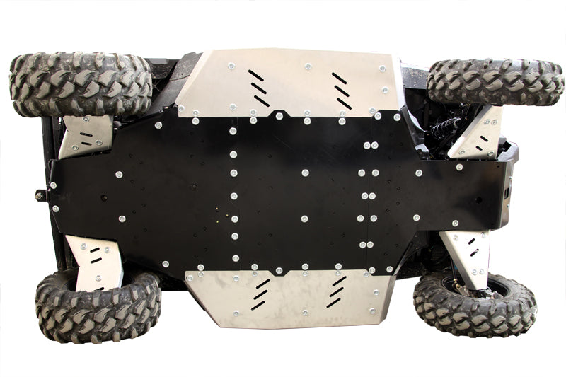 Brp Can-Am Skid Plate Full Set (Aluminum/Plastic): Can-Am Defender / Traxter