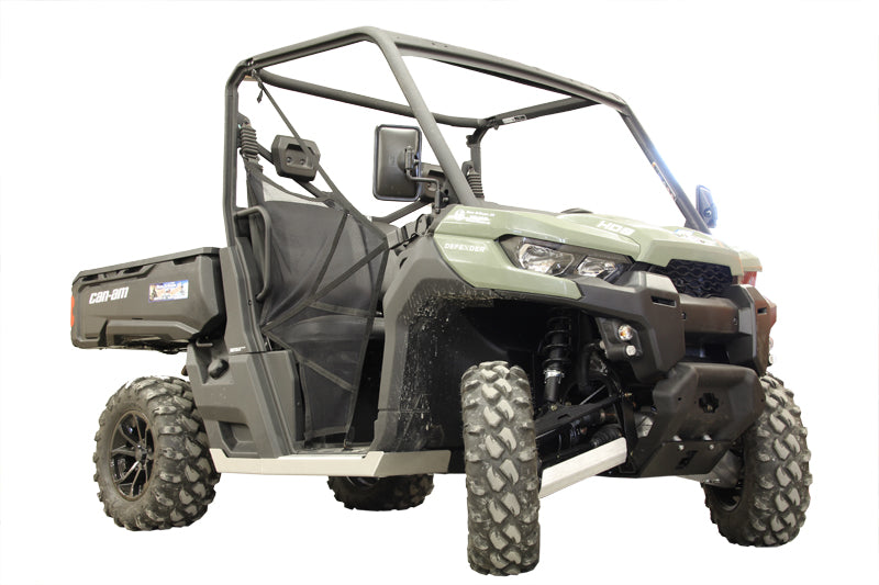 Brp Can-Am Skid Plate Full Set (Aluminum/Plastic): Can-Am Defender / Traxter