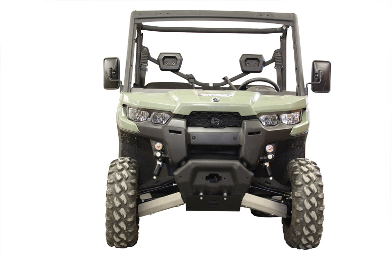 Brp Can-Am Skid Plate Full Set (Aluminum/Plastic): Can-Am Defender / Traxter