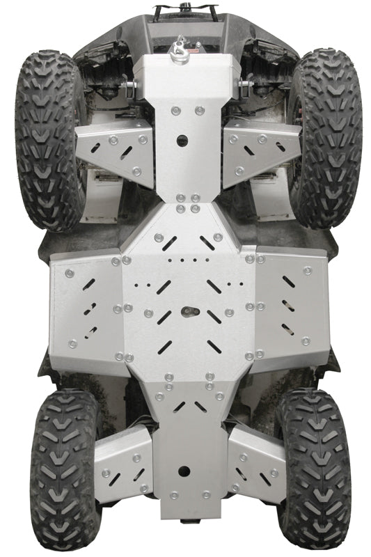 Kymco Skid Plate Full Set (Aluminum): Kymco Mxu 700