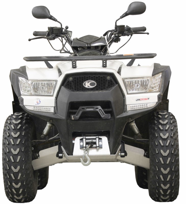Kymco Skid Plate Full Set (Aluminum): Kymco Mxu 700