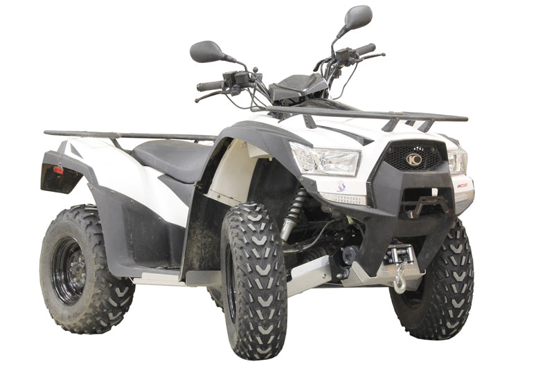 Kymco Skid Plate Full Set (Aluminum): Kymco Mxu 700