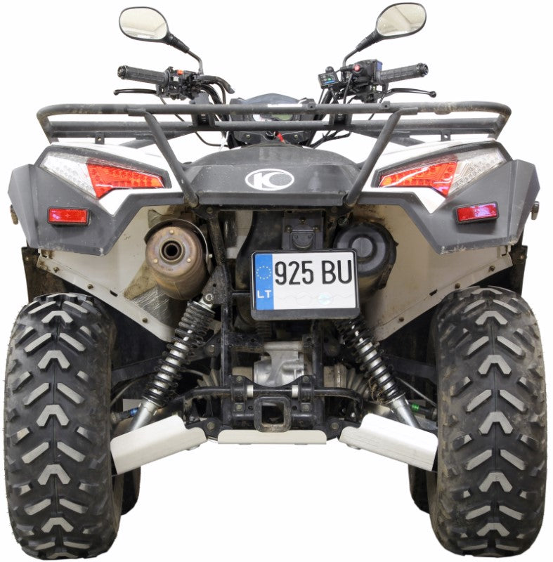 Kymco Skid Plate Full Set (Aluminum): Kymco Mxu 700