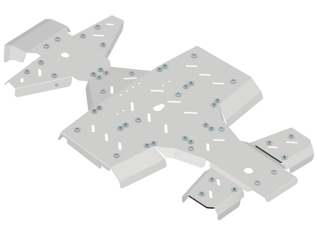Kymco Skid Plate Full Set (Aluminum): Kymco Mxu 700