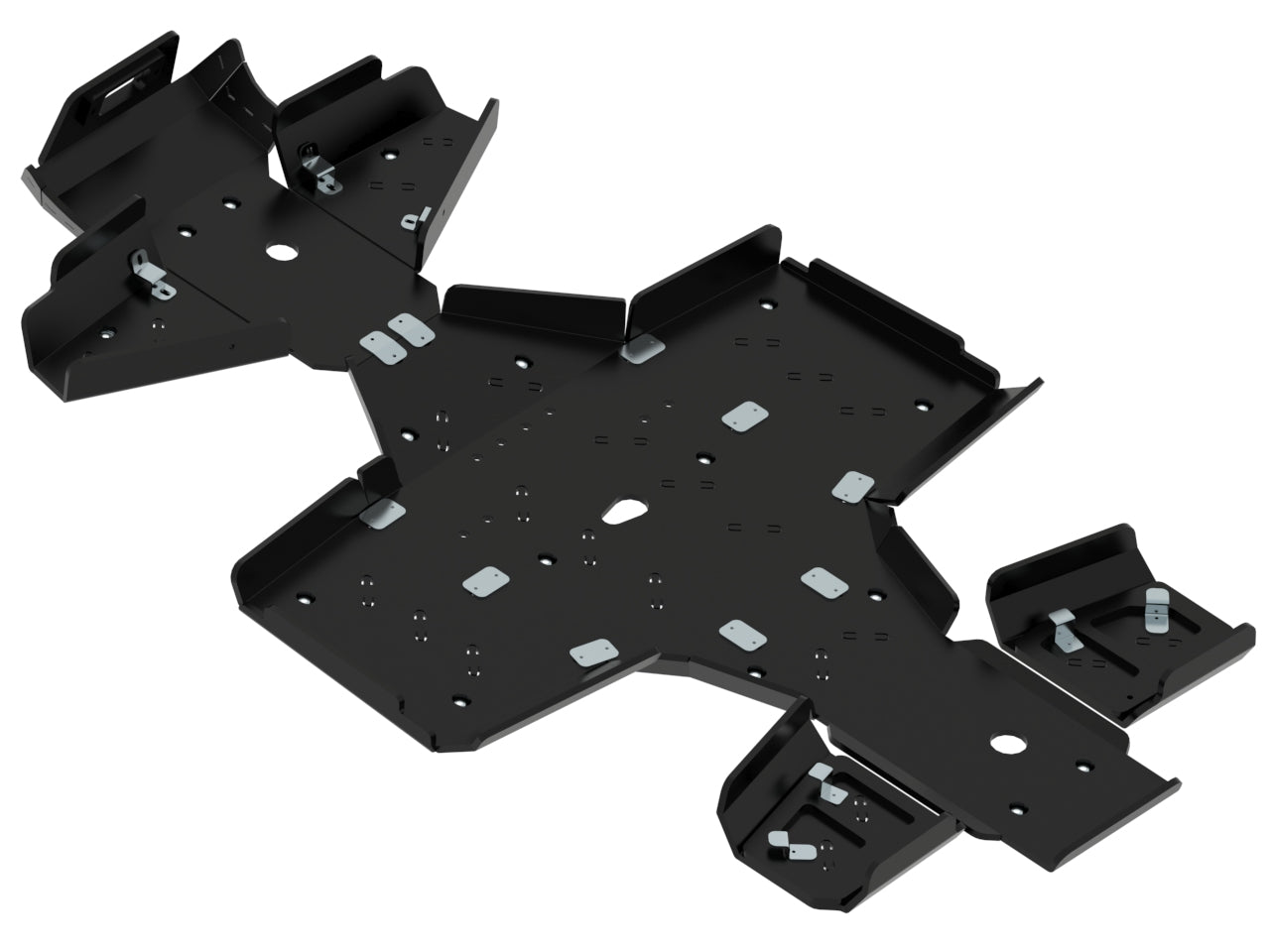 2020+ Kymco Skid plate full set (plastic): Kymco MXU 700