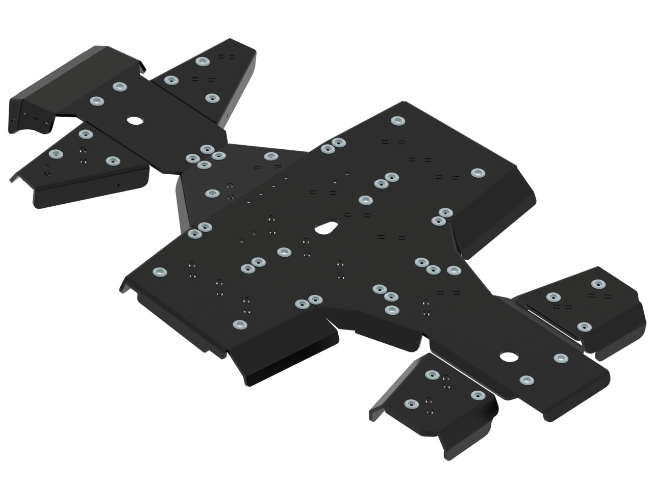 2020+ Kymco Skid plate full set (plastic): Kymco MXU 700
