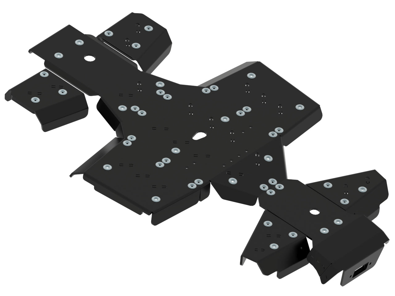 2020+ Kymco Skid plate full set (plastic): Kymco MXU 700