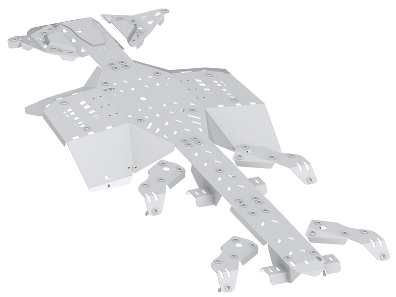 Canam G2 Outlander 6X6 Max - Skid Plate Full Set Aluminium (2019+)