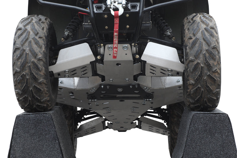 Arctic Cat Skid Plate Full Set (Aluminium): Arctic Cat Trv 500 / 550 / 700