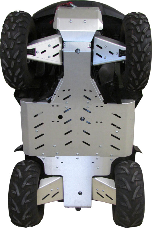 Suzuki Skid Plate Full Set (Aluminium): Suzuki 450/500/700/750 Kingquad