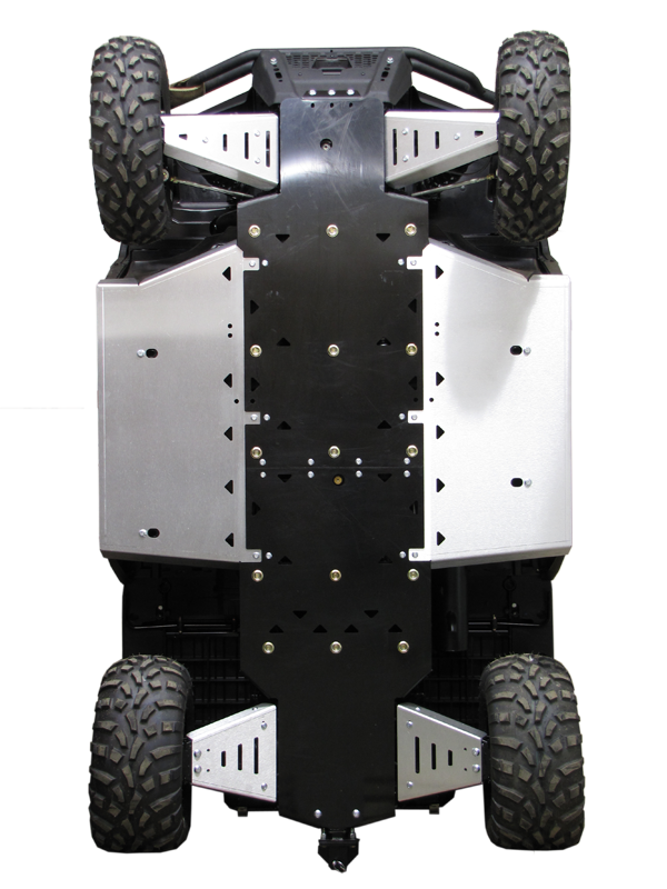 Polaris Skid Plate Full Set (Plastic): Polaris Ranger 900 Diesel: Polaris Ranger 800 Ho
