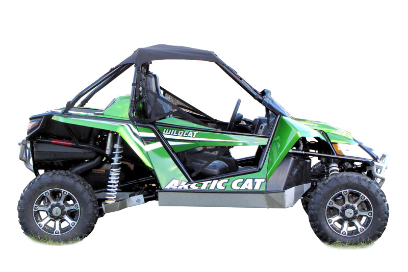 Arctic Cat Skid Plate Full Set (Aluminium): Arctic Cat Wildcat 1000 (-2016)