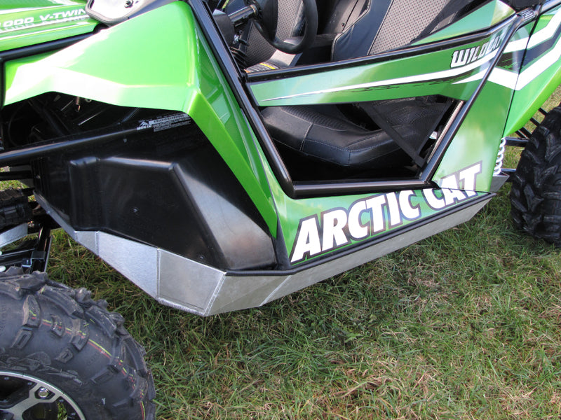 Arctic Cat Skid Plate Full Set (Aluminium): Arctic Cat Wildcat 1000 (-2016)