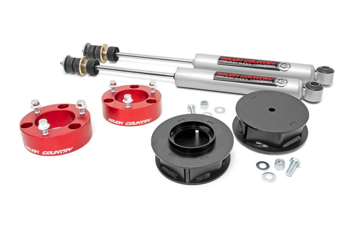 3 Inch Lift Kit | Red Spacers | Toyota 4Runner (03-09)/FJ Cruiser (07-14)