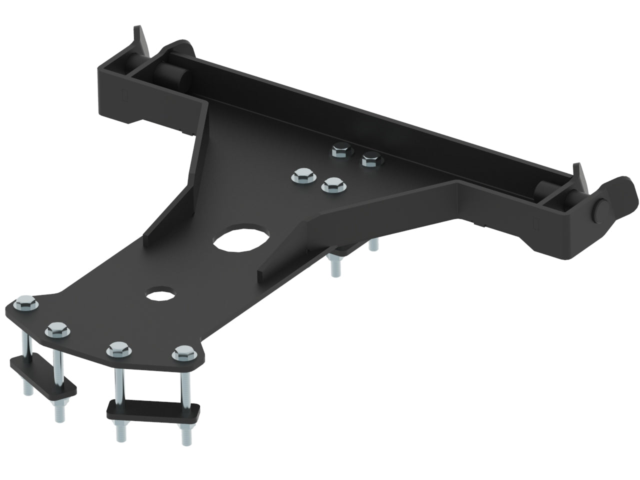 Front-mount adapter: CFMOTO CFORCE 850: CFORCE 800 XC (in USA) / CFORCE 1000 OVERLANDER