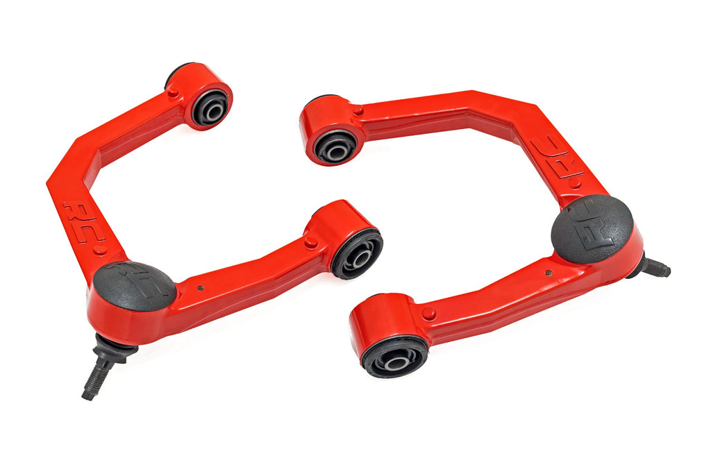 Rough Country Red Forged Upper Control Arms | 3.5" Of Lift | Toyota 4Runner (10-23)/Tacoma (05-23)