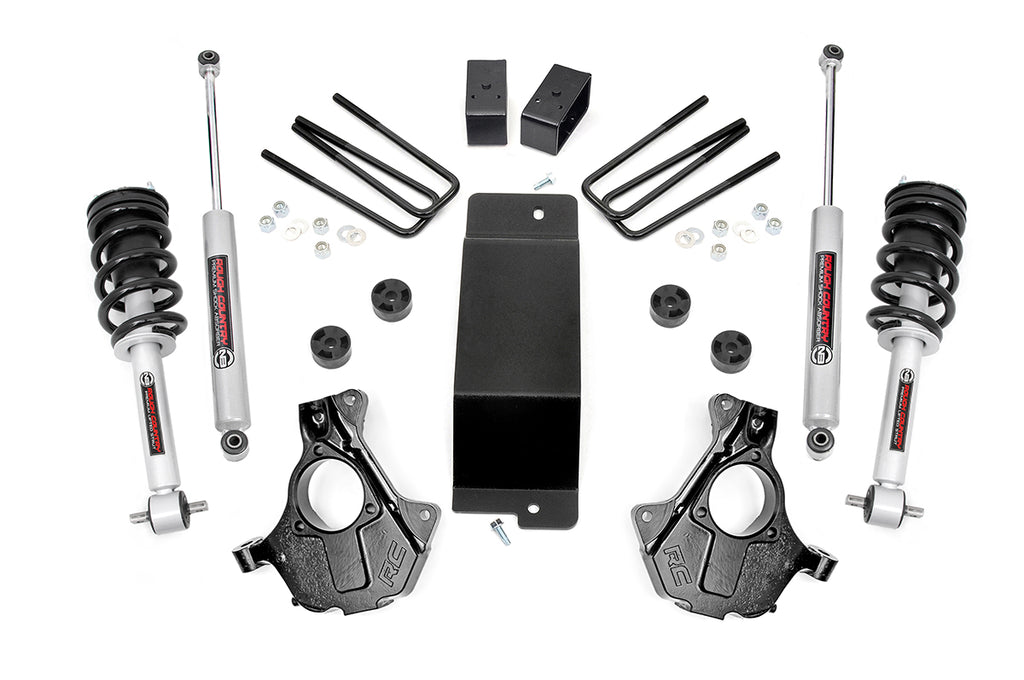 3.5 Inch Lift Kit | Cast Steel LCA | FR N3 | Chevy/GMC 1500 (14-18)