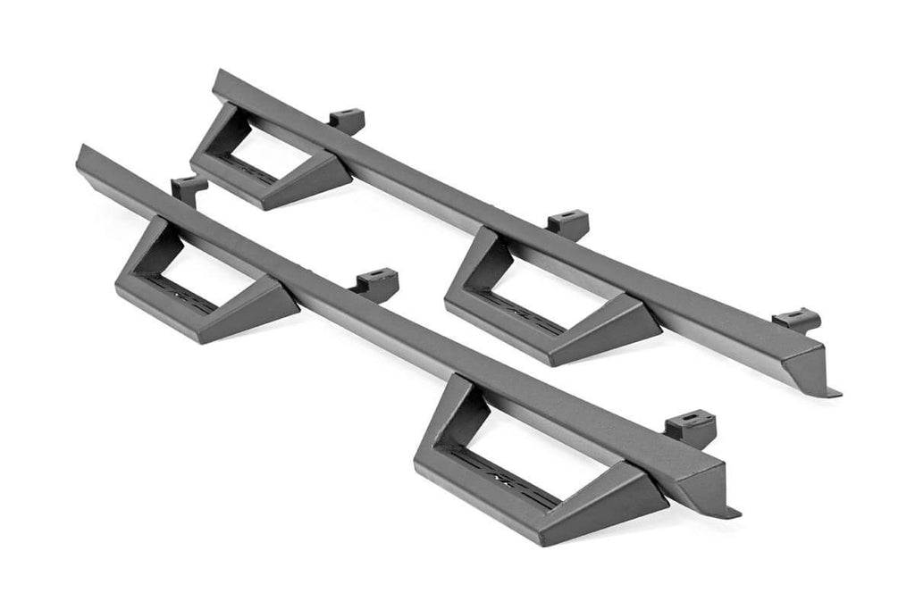 Rough Country Contoured Drop Steps | 4 Door | Jeep Wrangler JK 2WD/4WD (07-18)